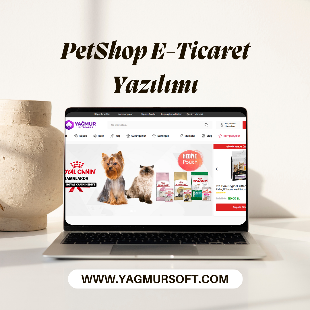 PetShop E-Ticaret Yazılım
